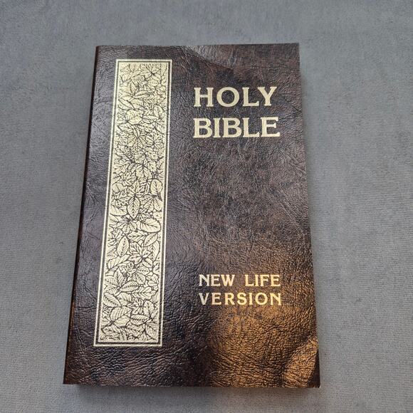 Holy Bible Other - Holy Bible New Life Version Christian Literature Intl 1986 Fifth Printing Book